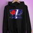 Distressed Leather Pride Exclamation Points Hoodie